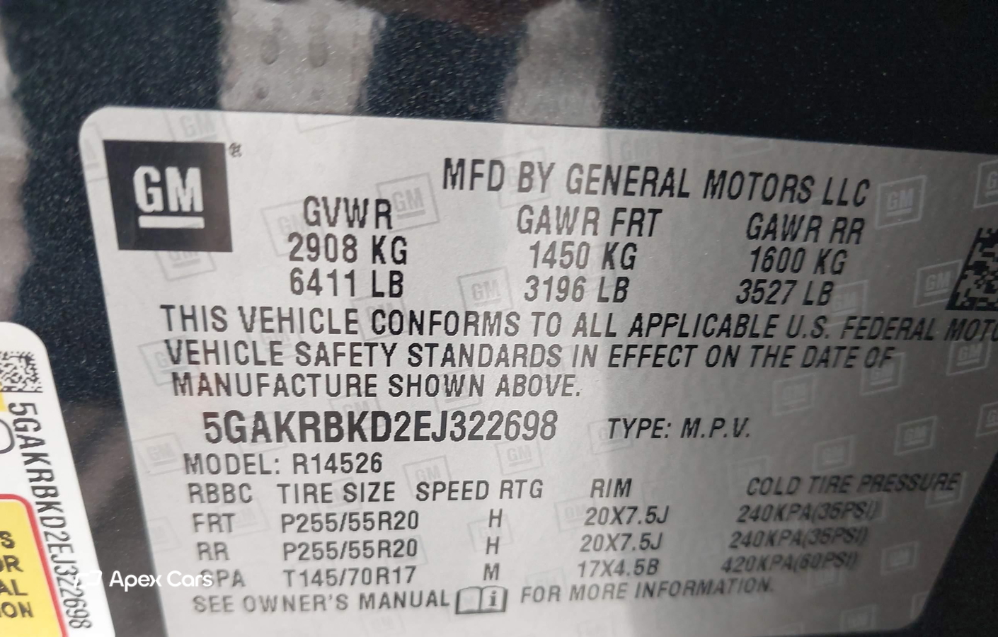 Buick Enclave 2014