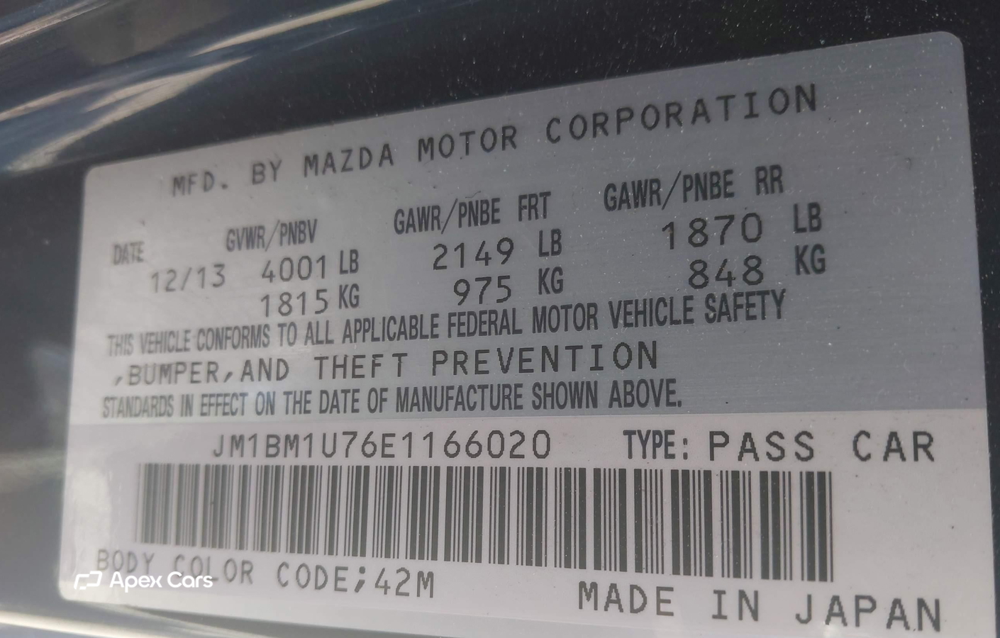 Mazda 3 2014