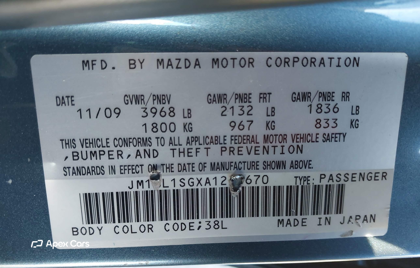 Mazda 3 2010