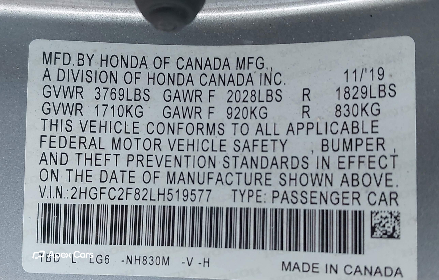 Honda Civic 2020