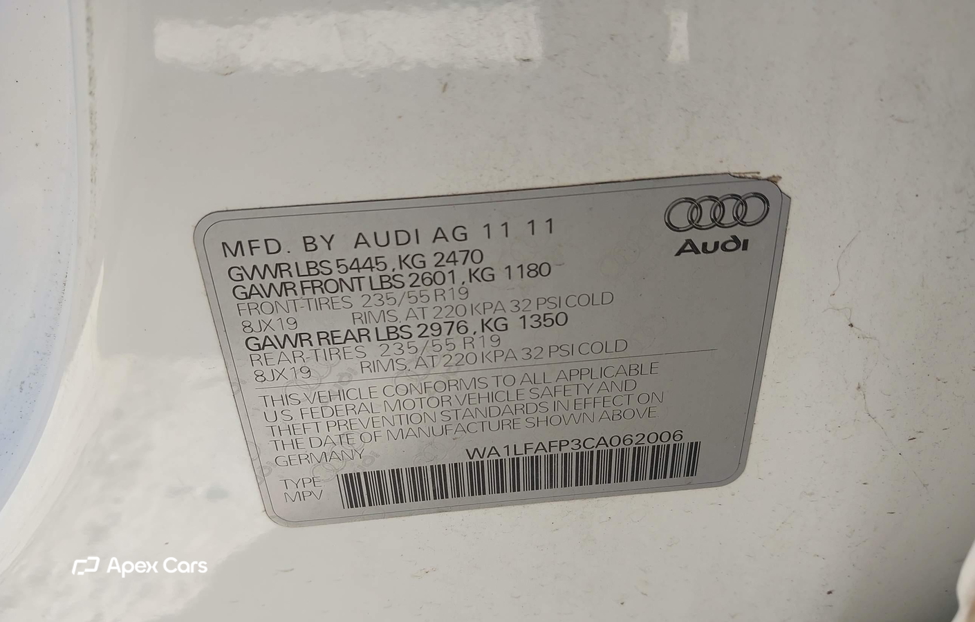 Audi Q5 2012