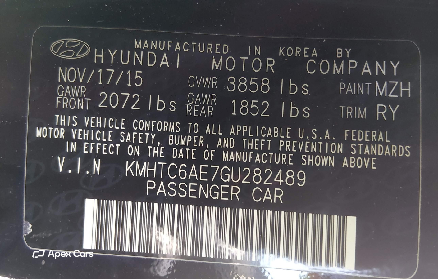 Hyundai Veloster 2016