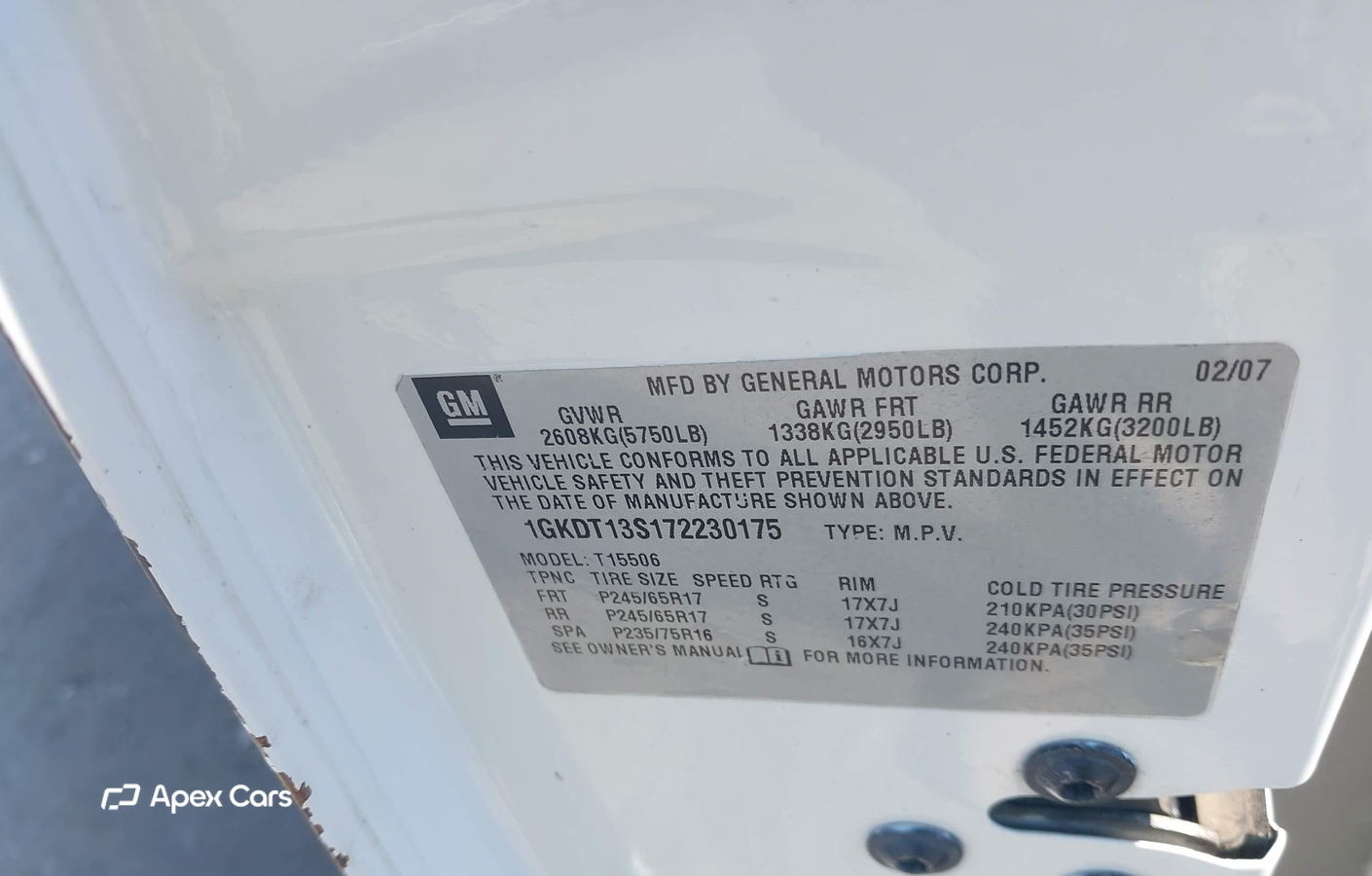 GMC Envoy 2007