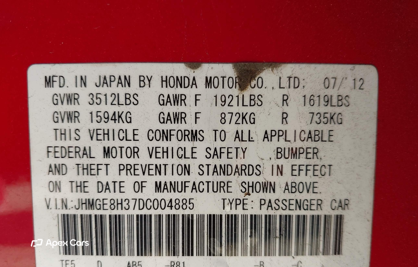 Honda Fit 2013