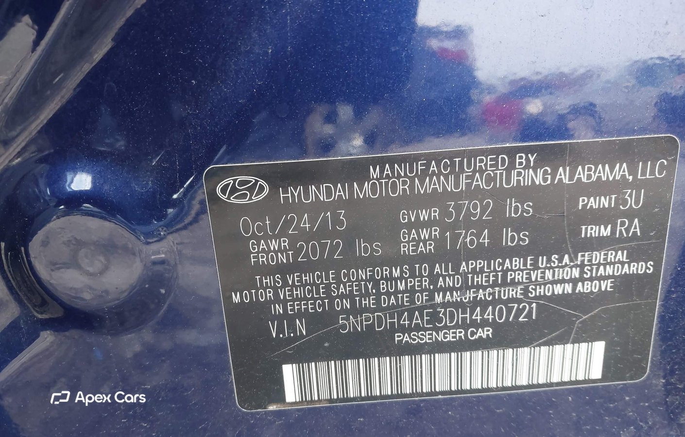 Hyundai Elantra 2013
