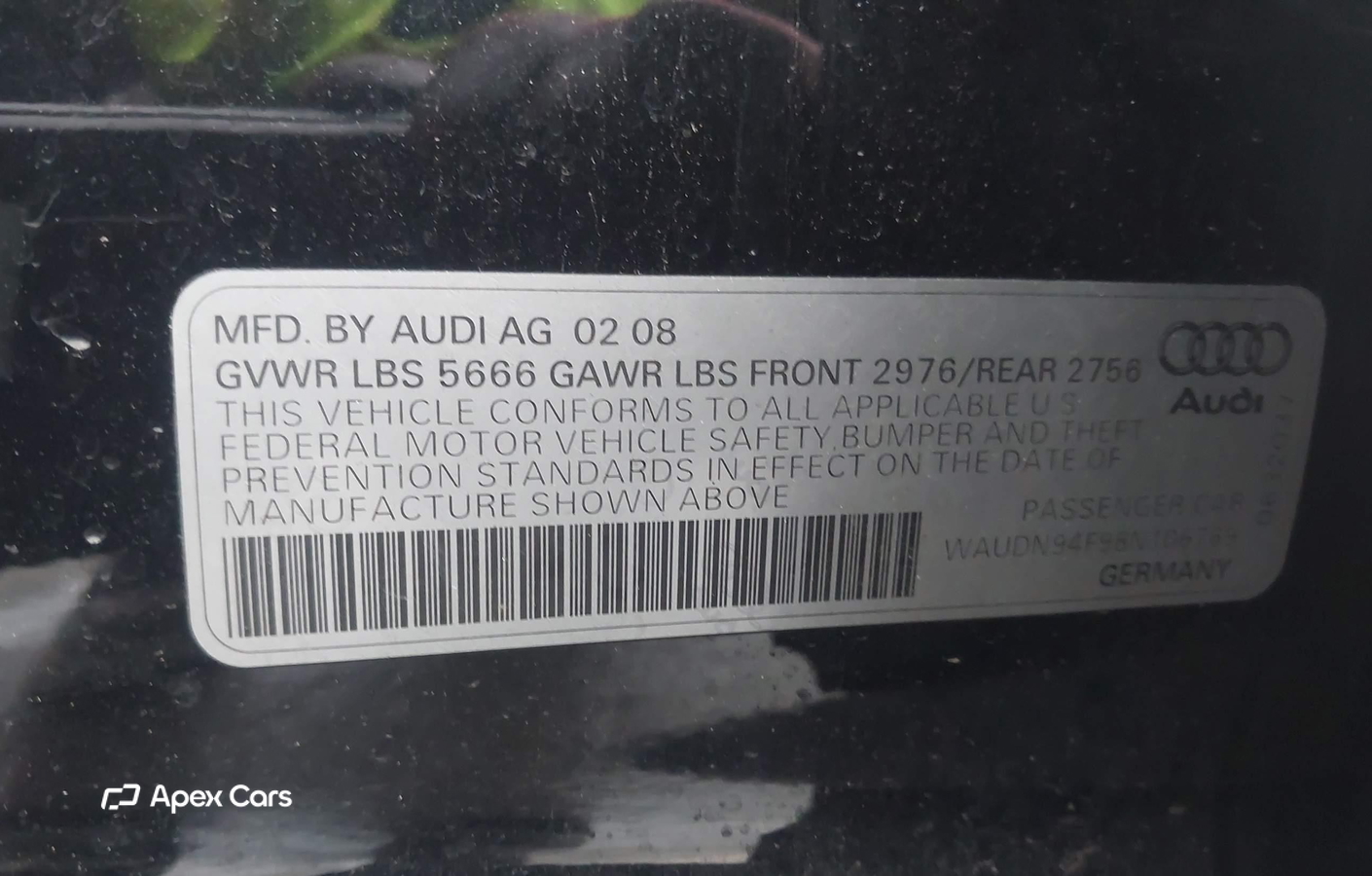 Audi S6 2008