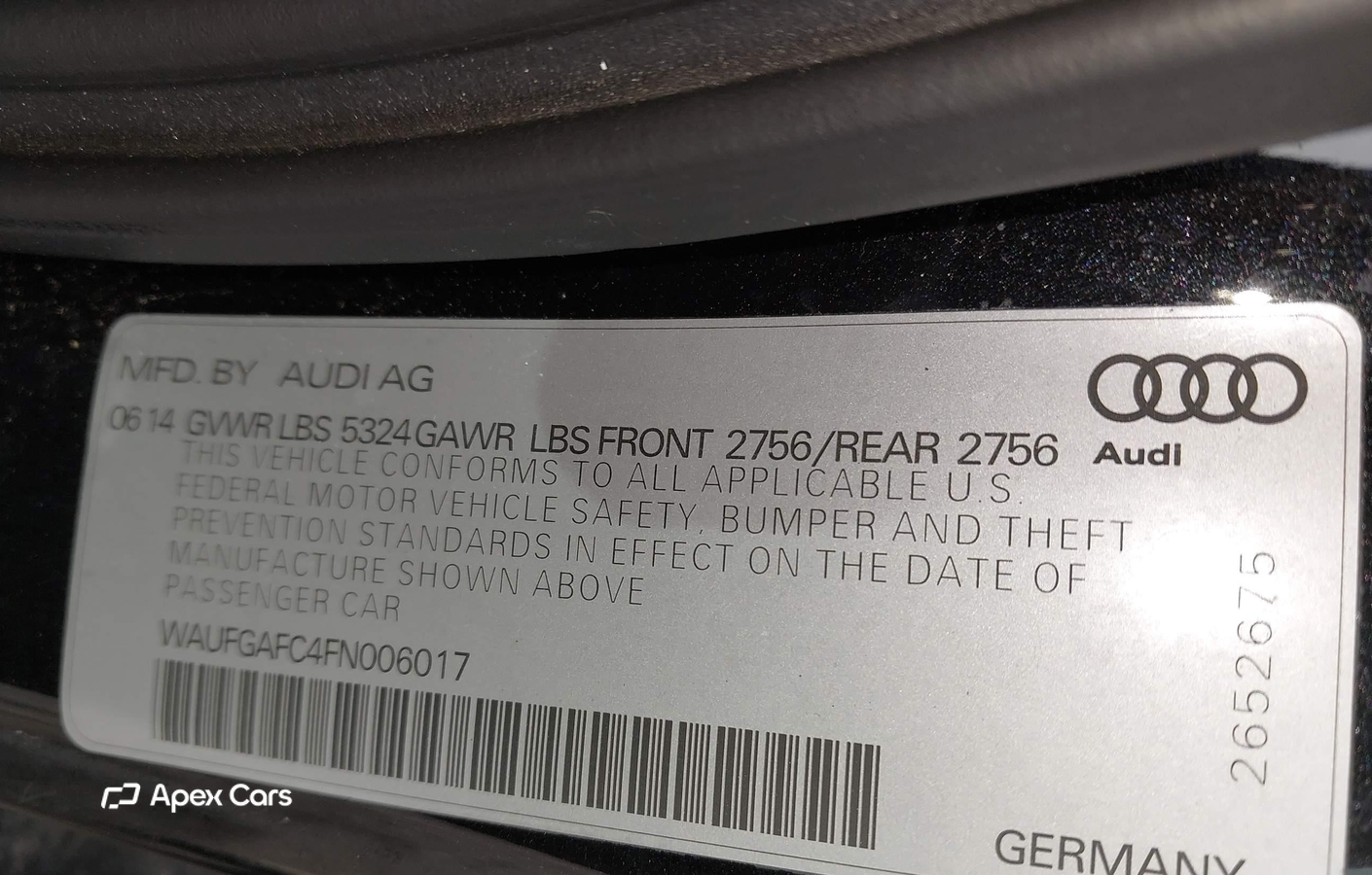 Audi A6 2015