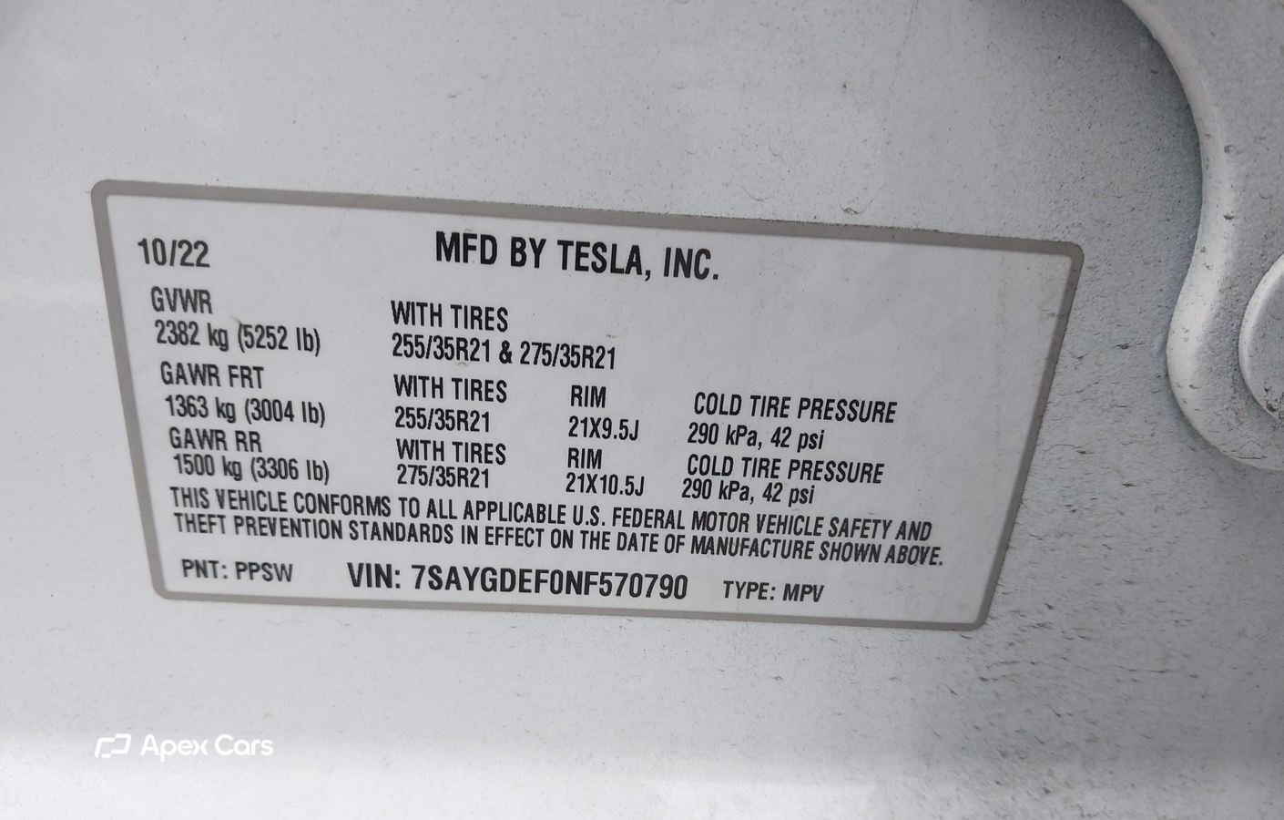 Tesla Model Y 2022