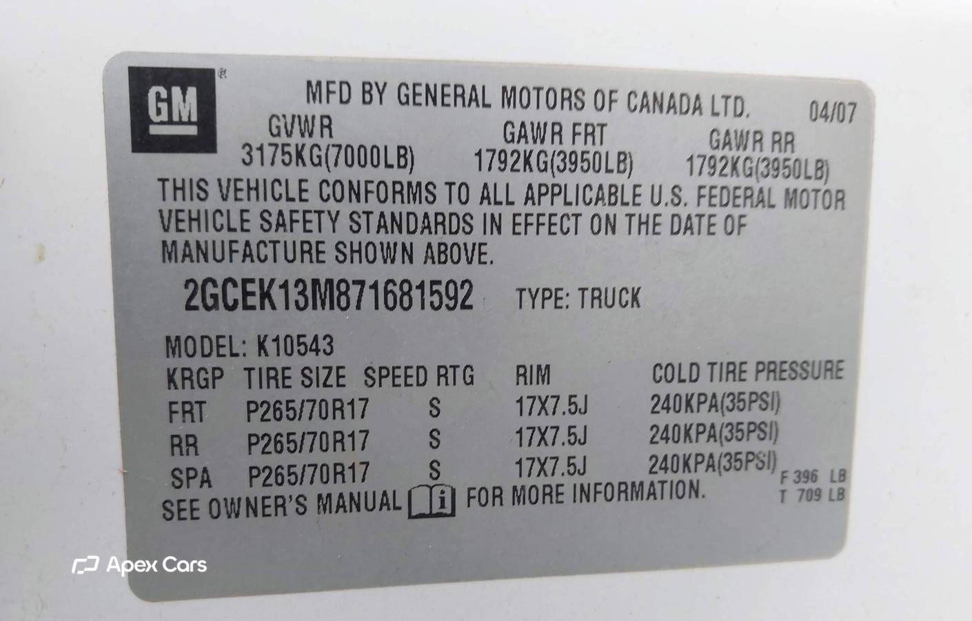 Chevrolet Silverado 2007