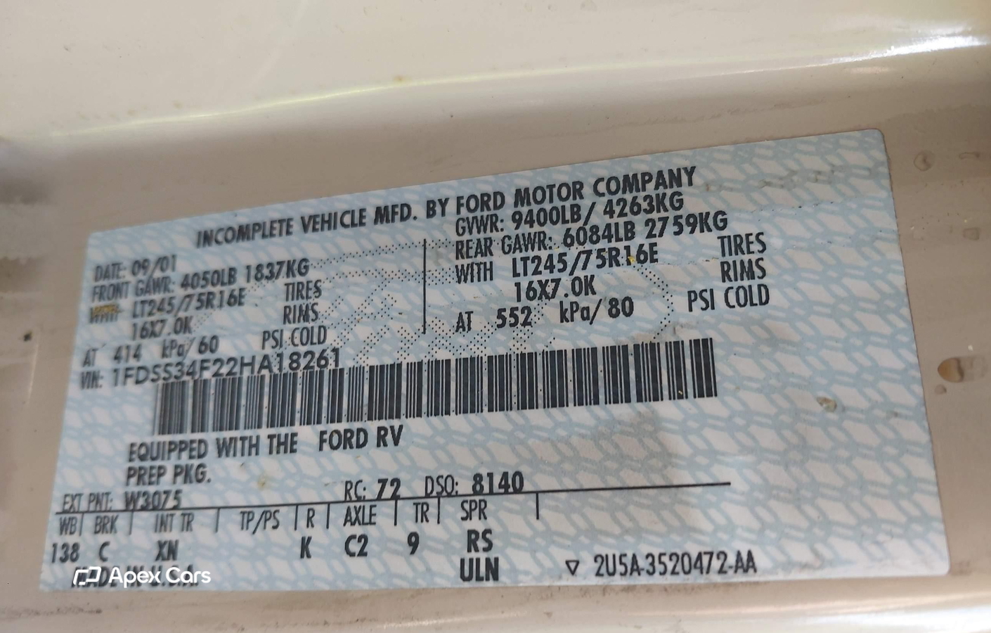 Ford Econoline 2002