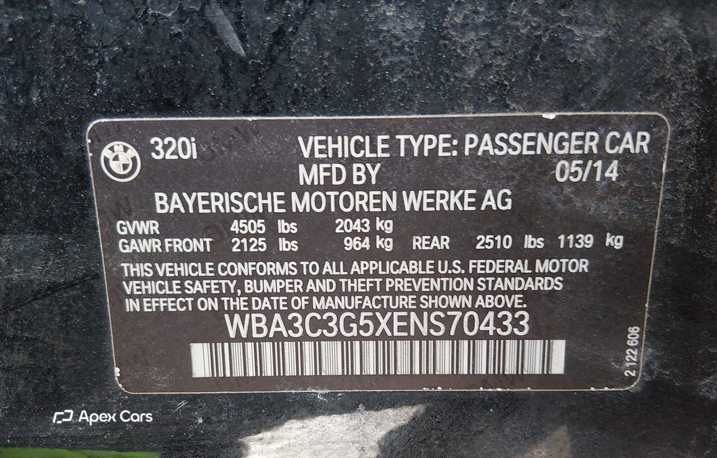 BMW Series 3 2014