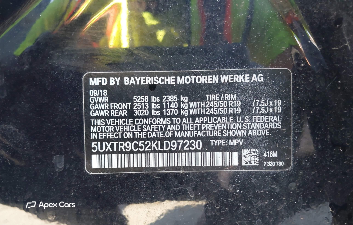 BMW X3 2019