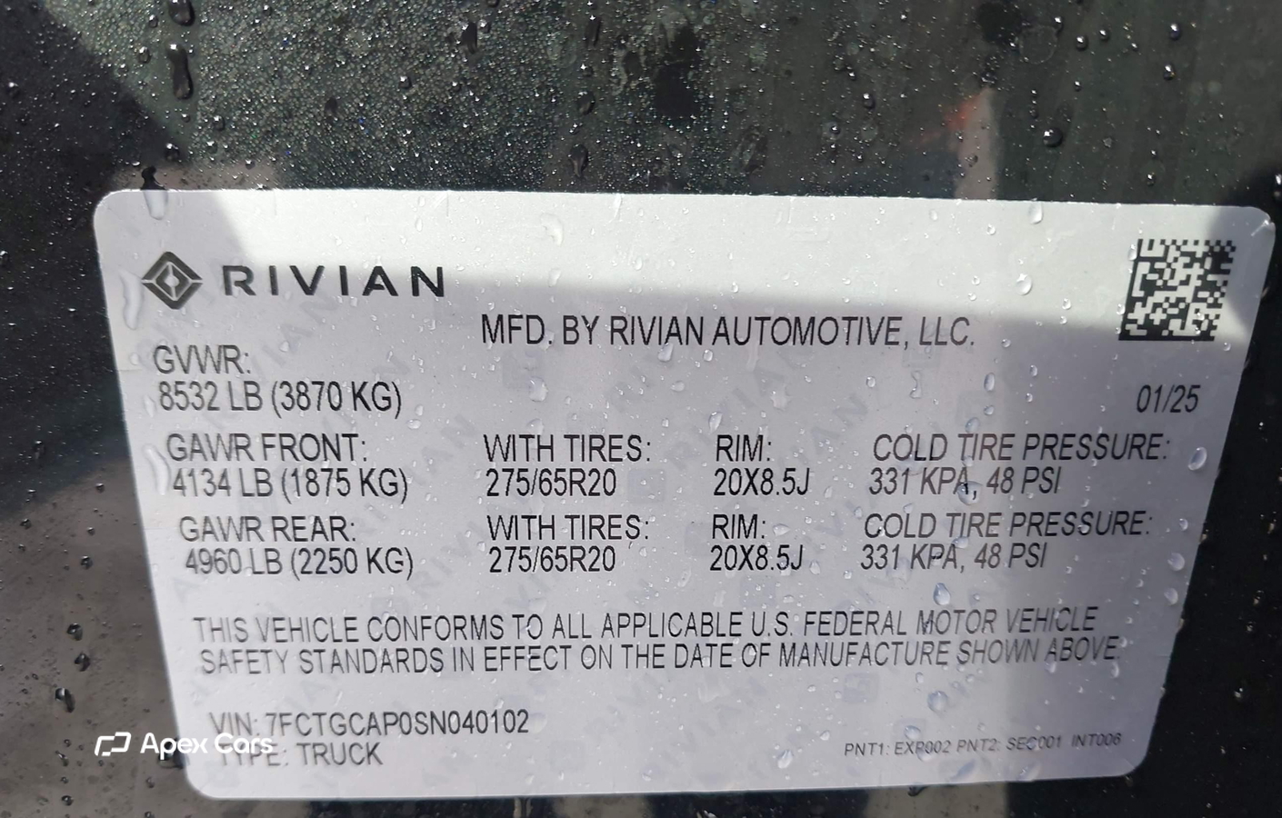 Rivian R1T 2025