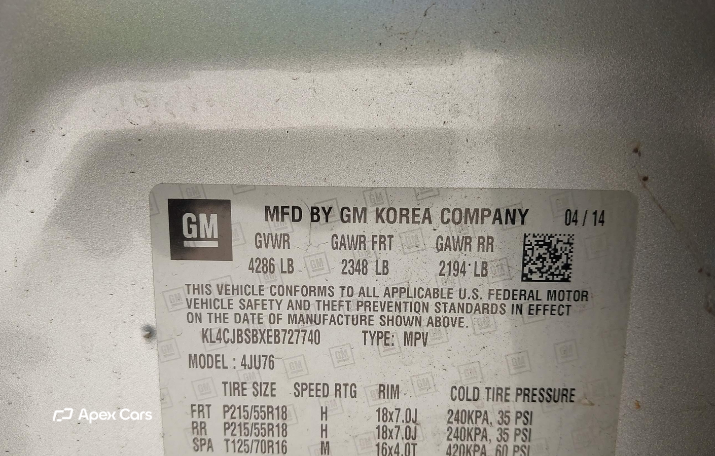 Buick Encore 2014