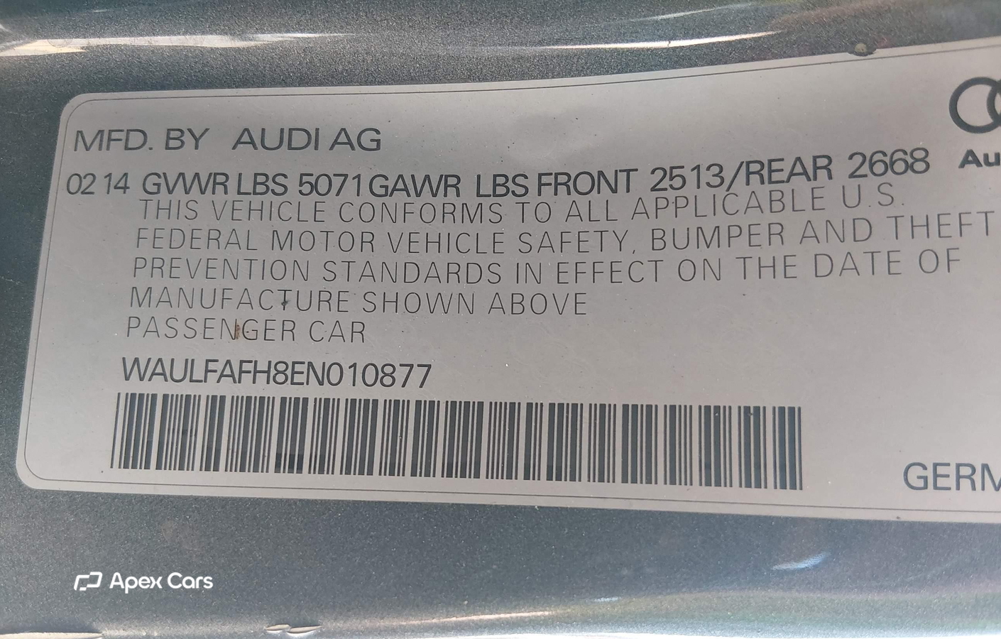 Audi A5 2014