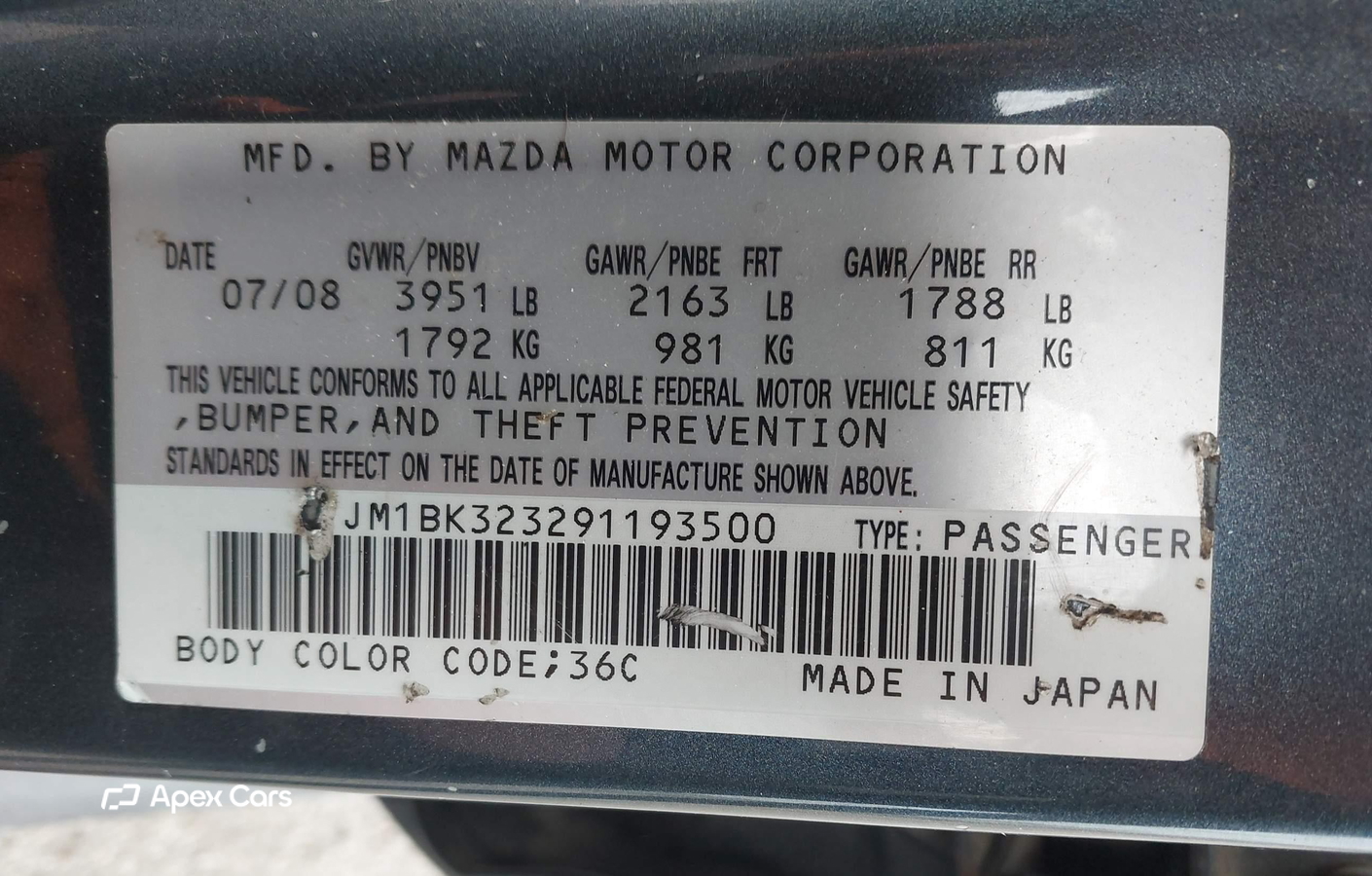 Mazda 3 2009