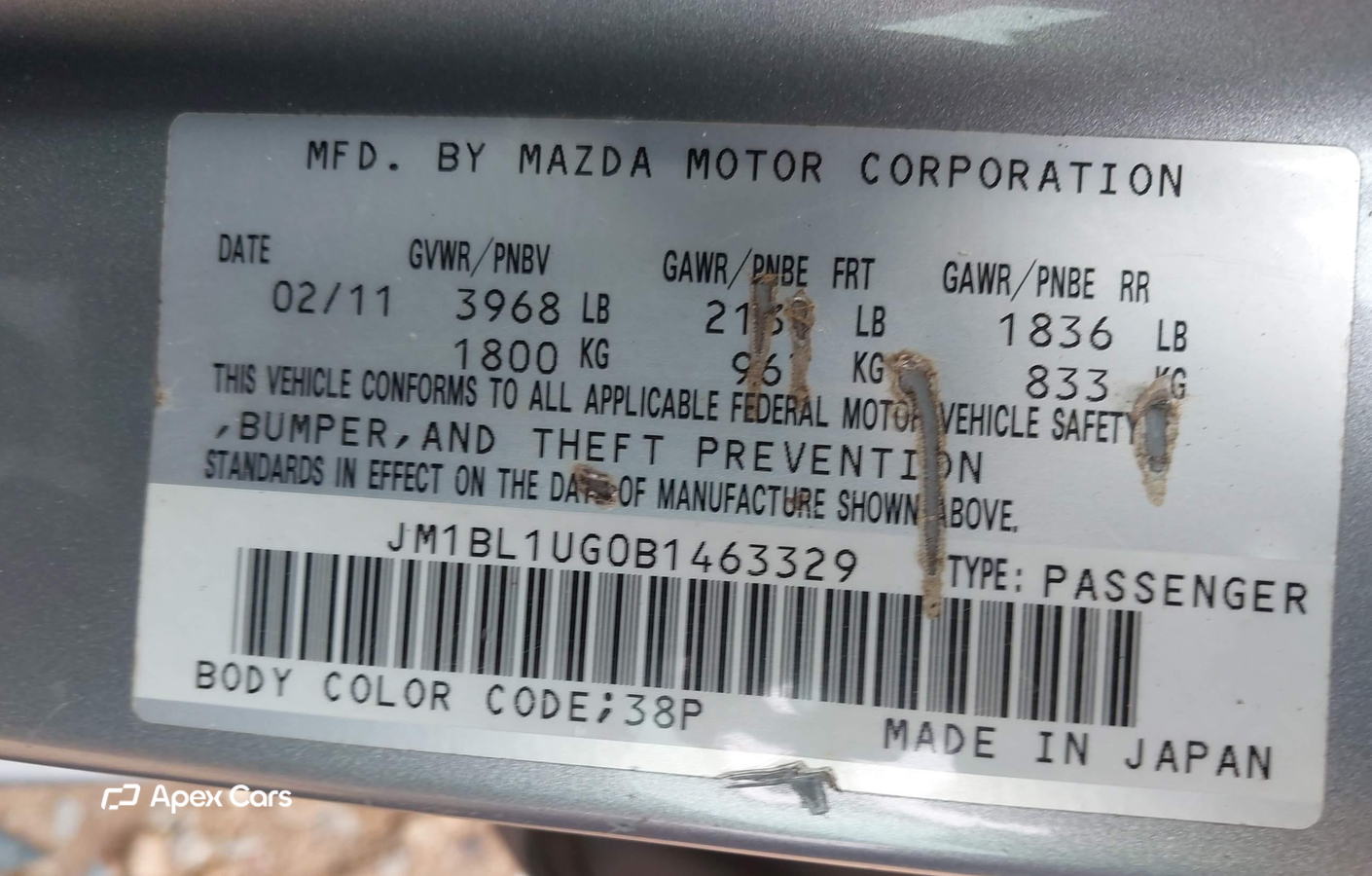 Mazda 3 2011