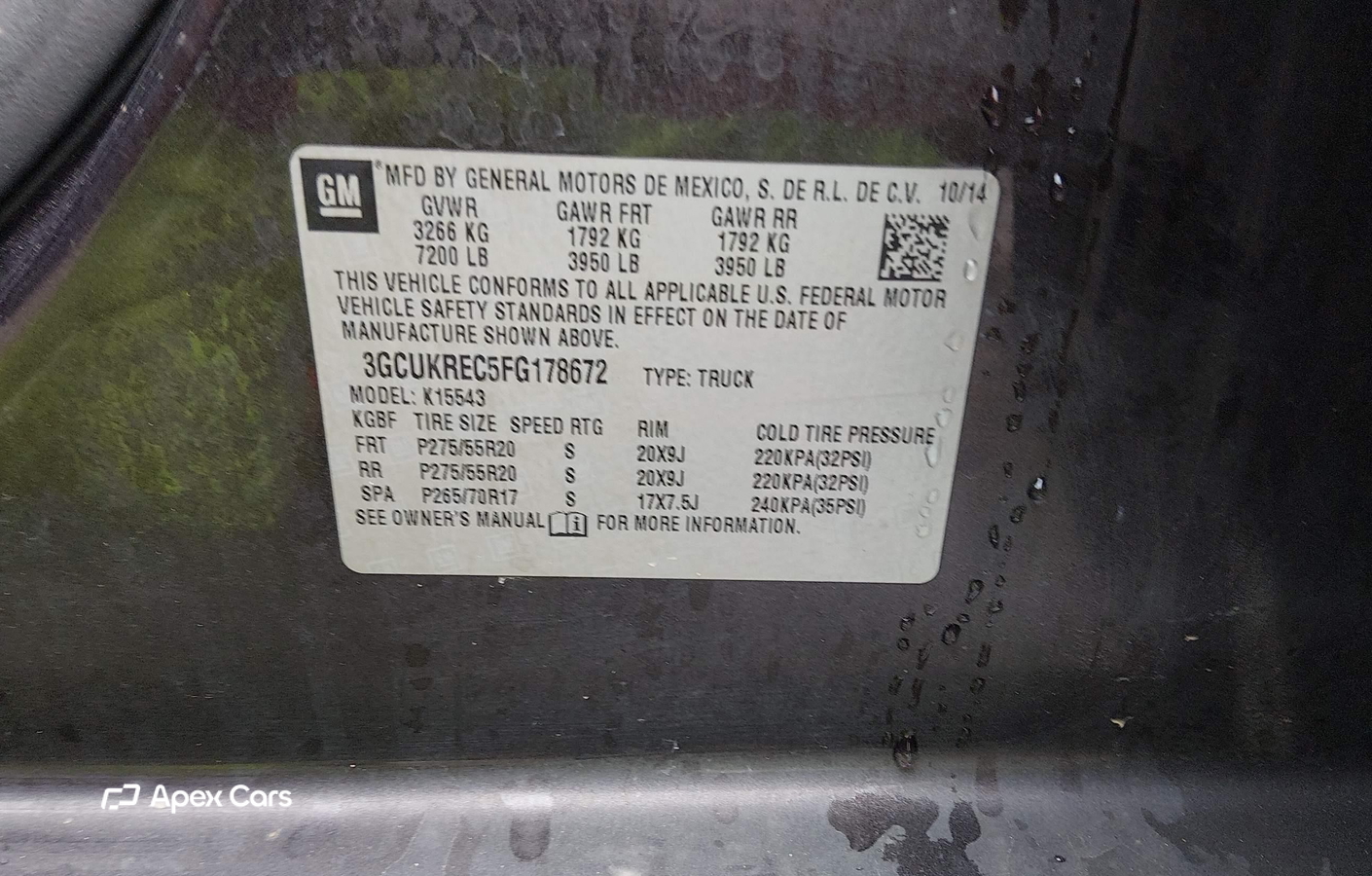 Chevrolet Silverado 2015