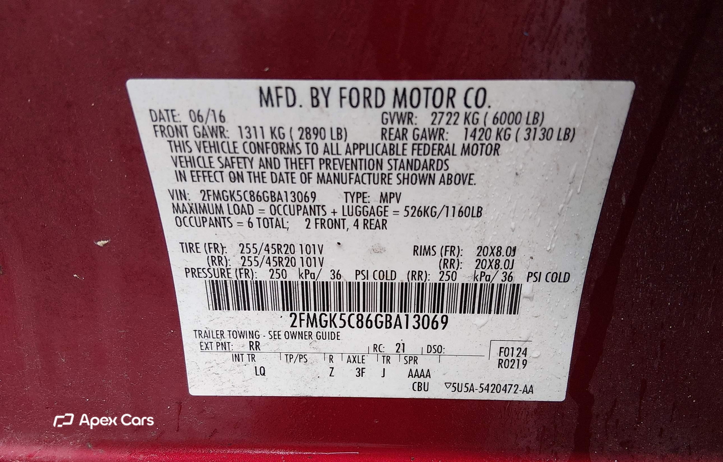 Ford Flex 2016