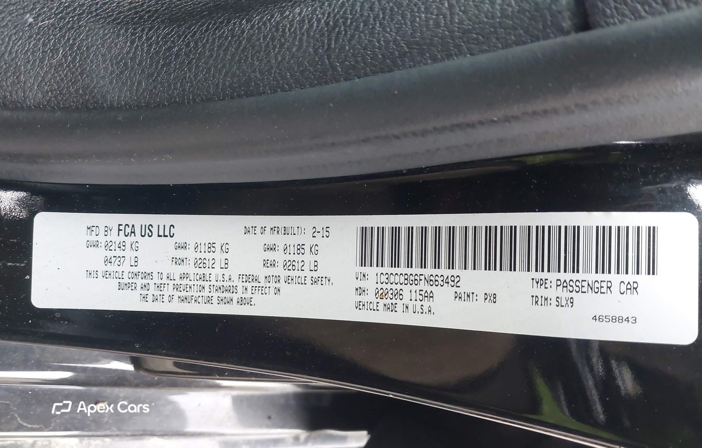 Chrysler 200 2015