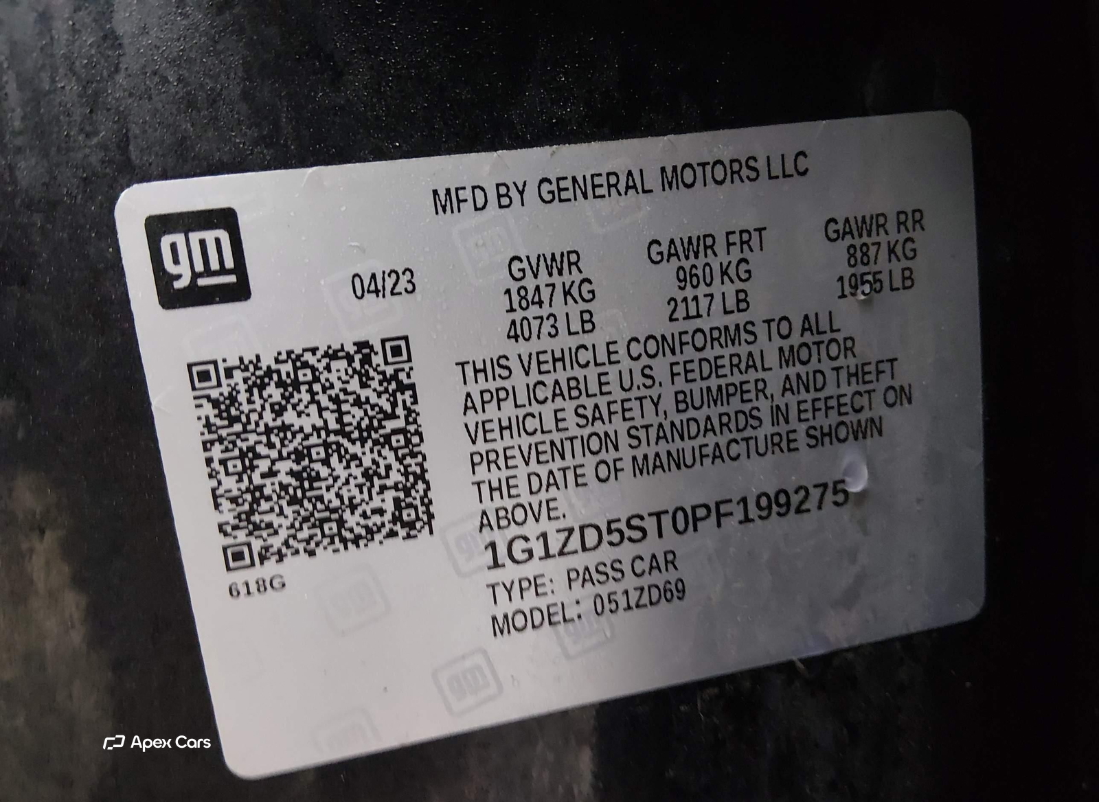 Chevrolet Malibu 2023