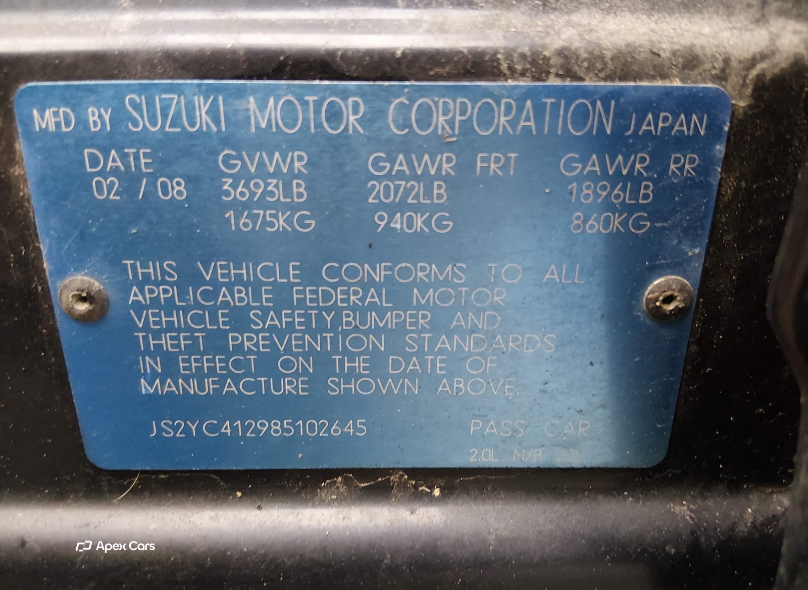 Suzuki SX4 2008