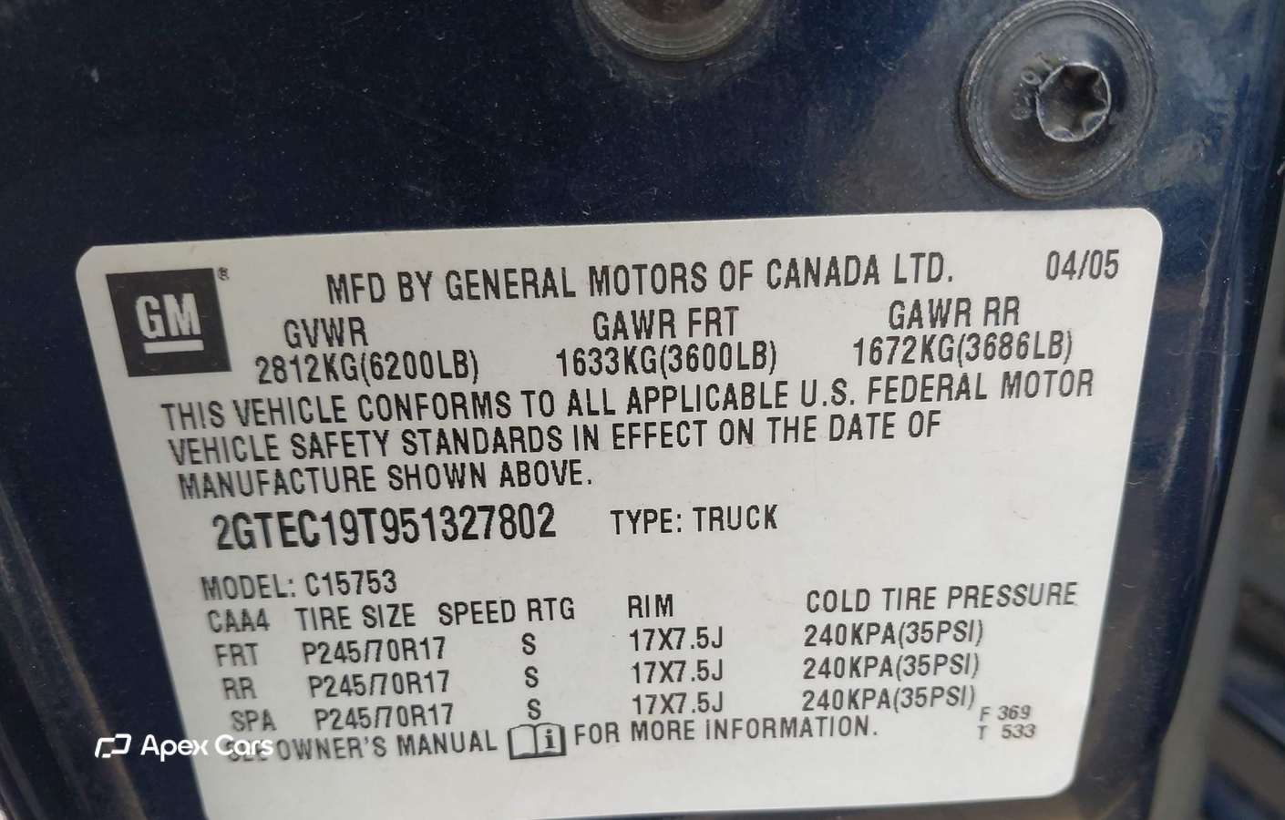 GMC Sierra 2005