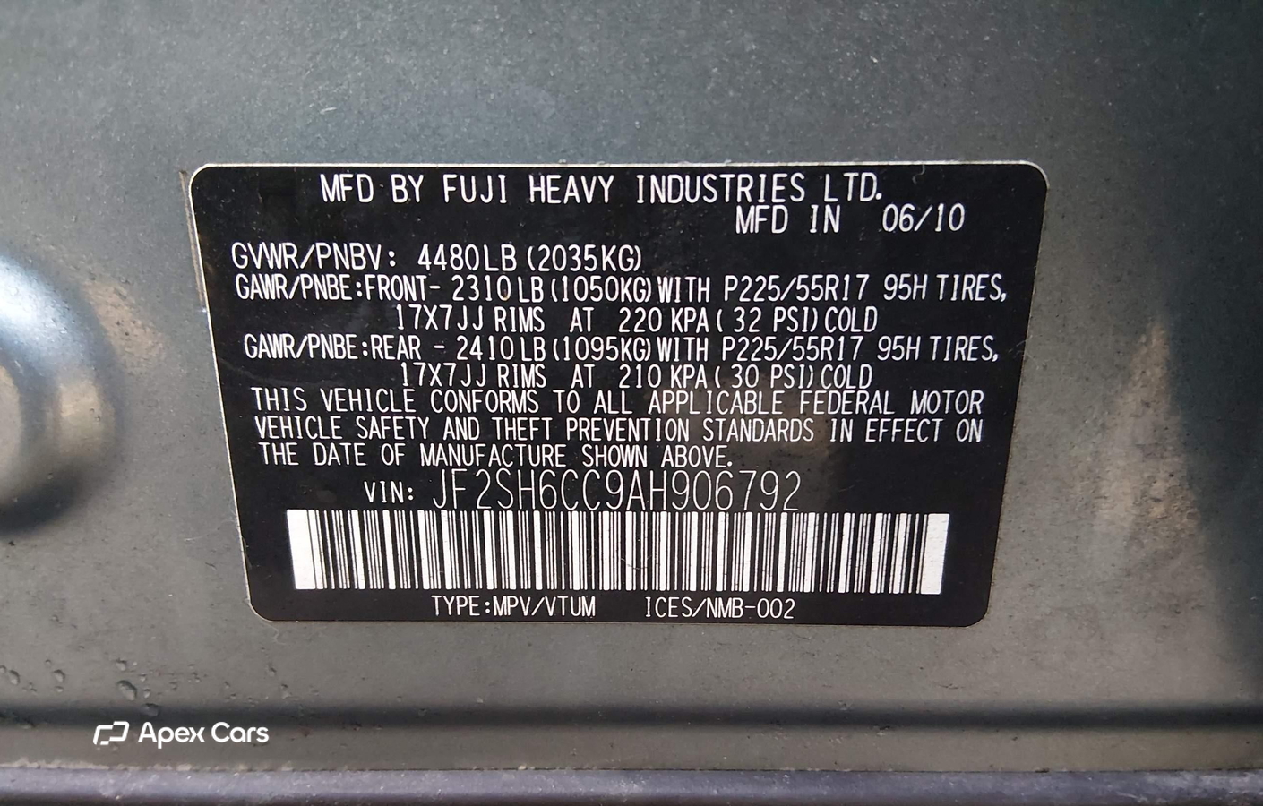 Subaru Forester 2010