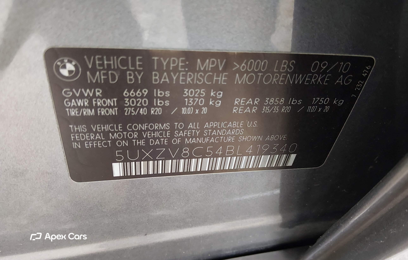 BMW X5 2011