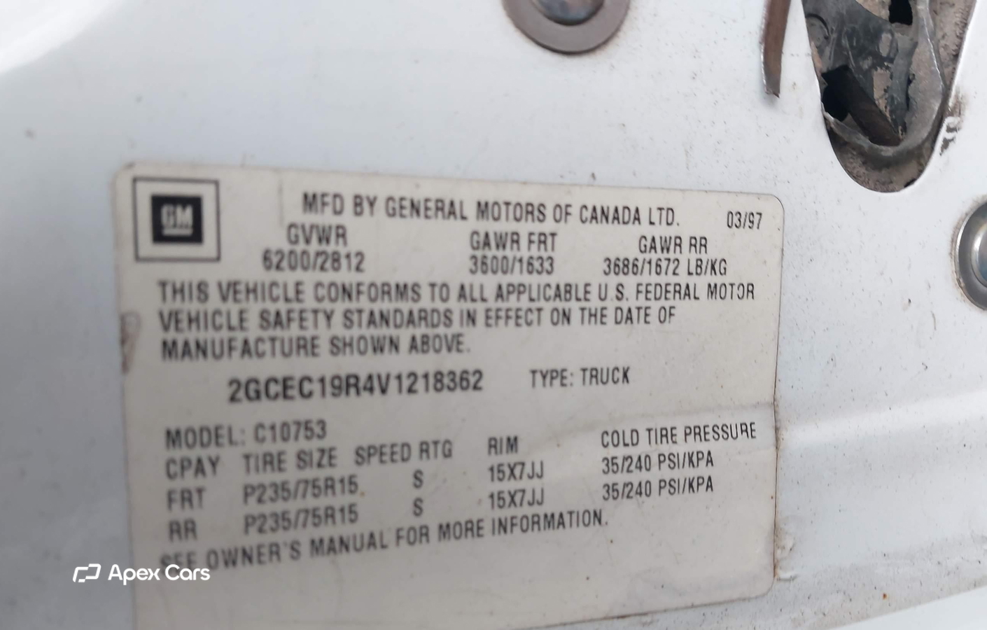 Chevrolet C/K 1997