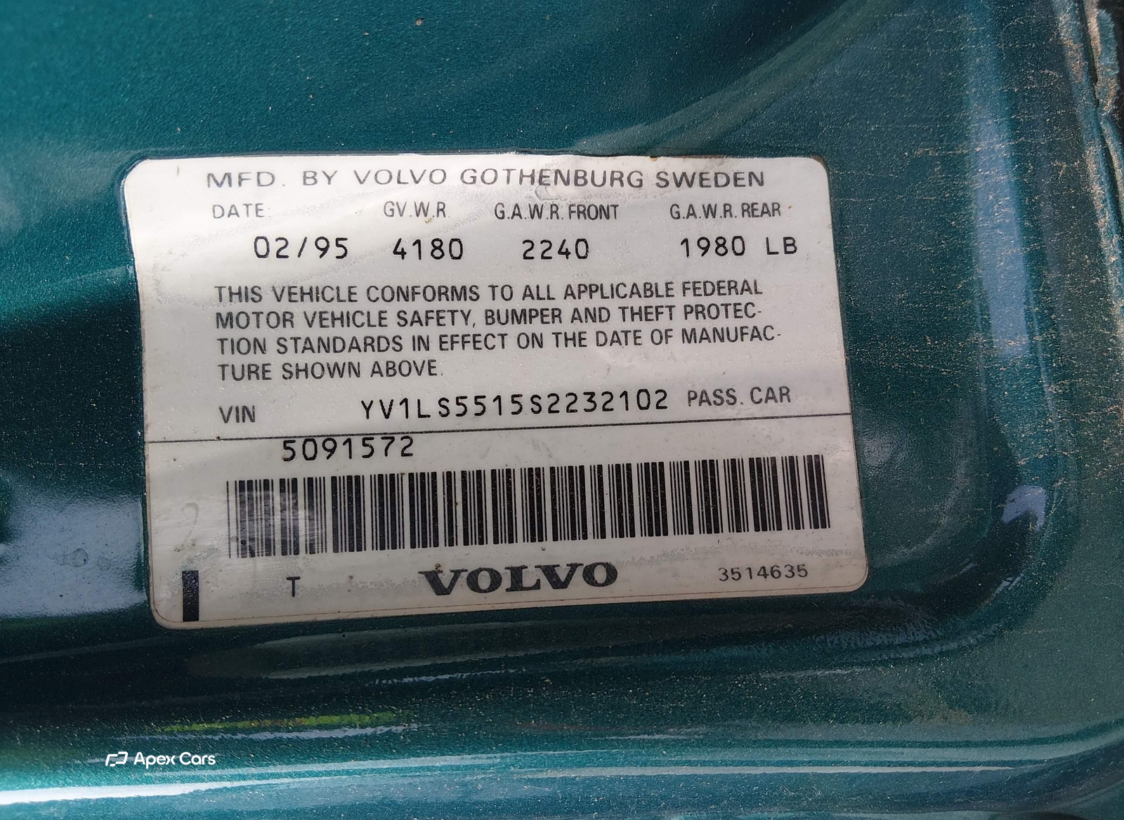 Volvo 850 1995