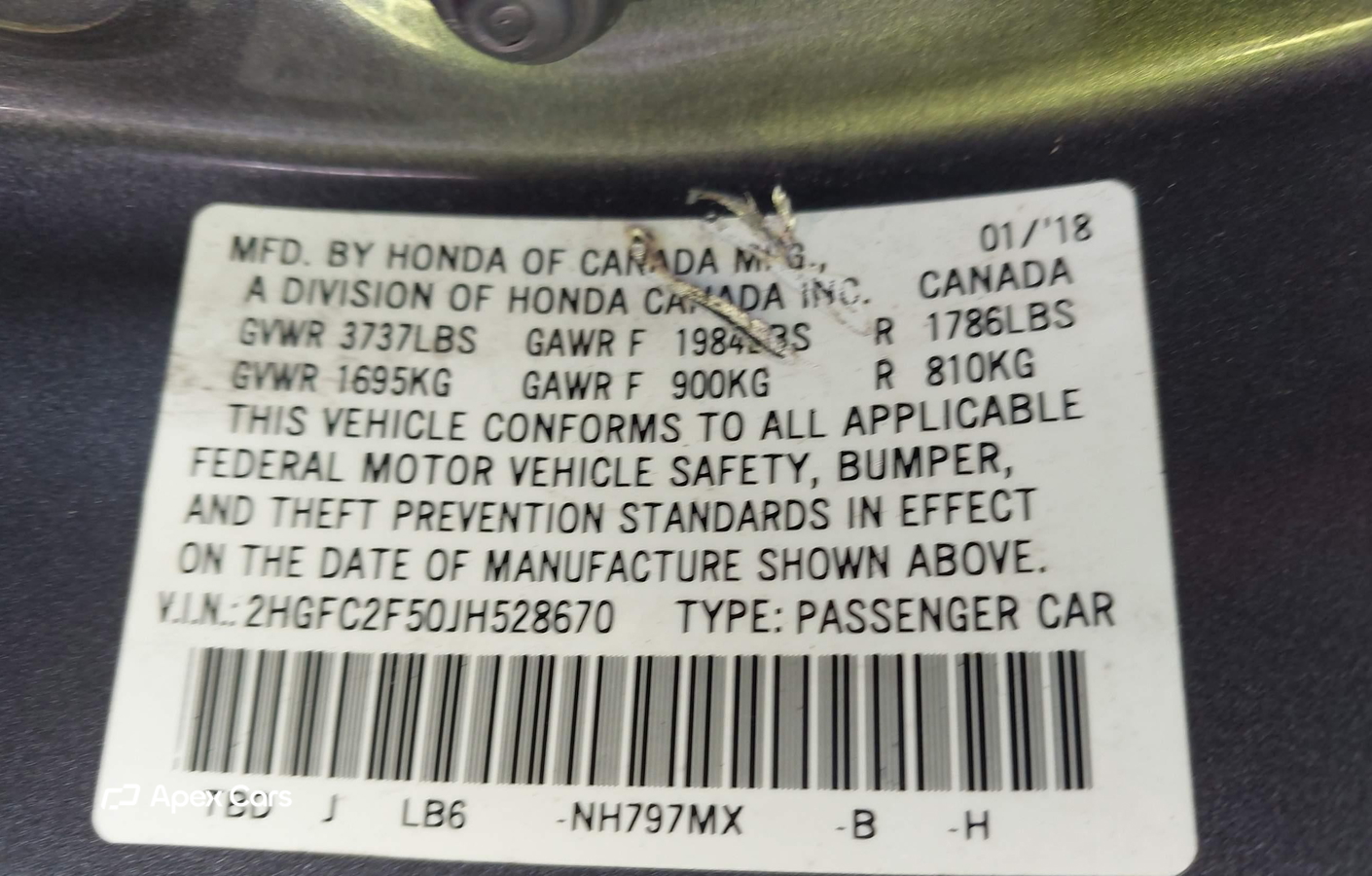 Honda Civic 2018