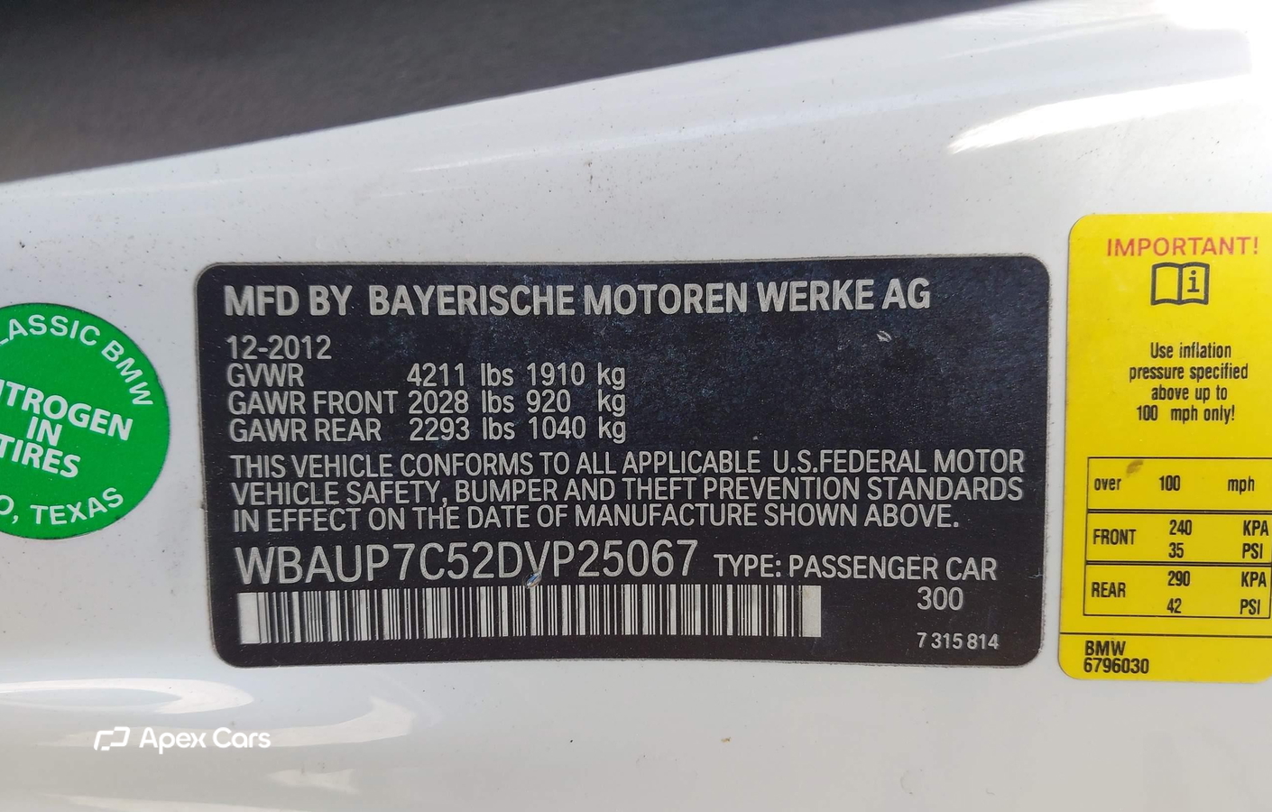 BMW Series 1 2013