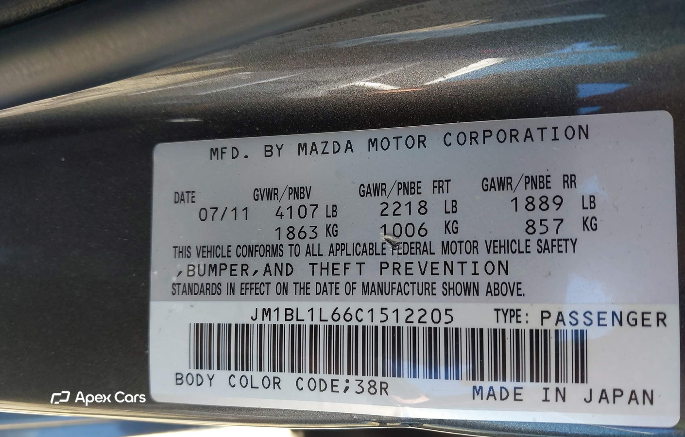 Mazda 3 2012