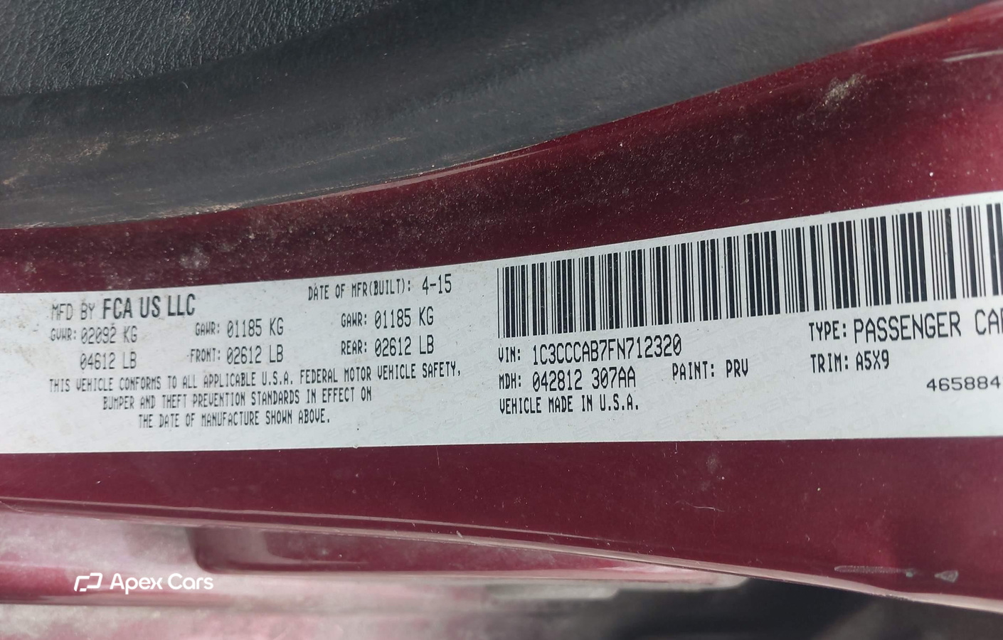 Chrysler 200 2015