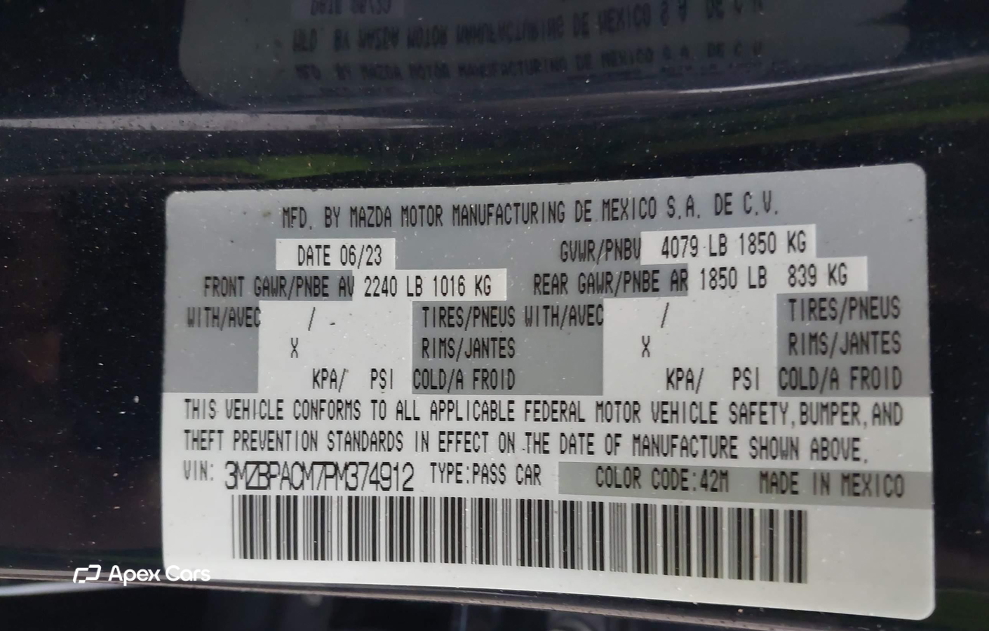 Mazda 3 2023