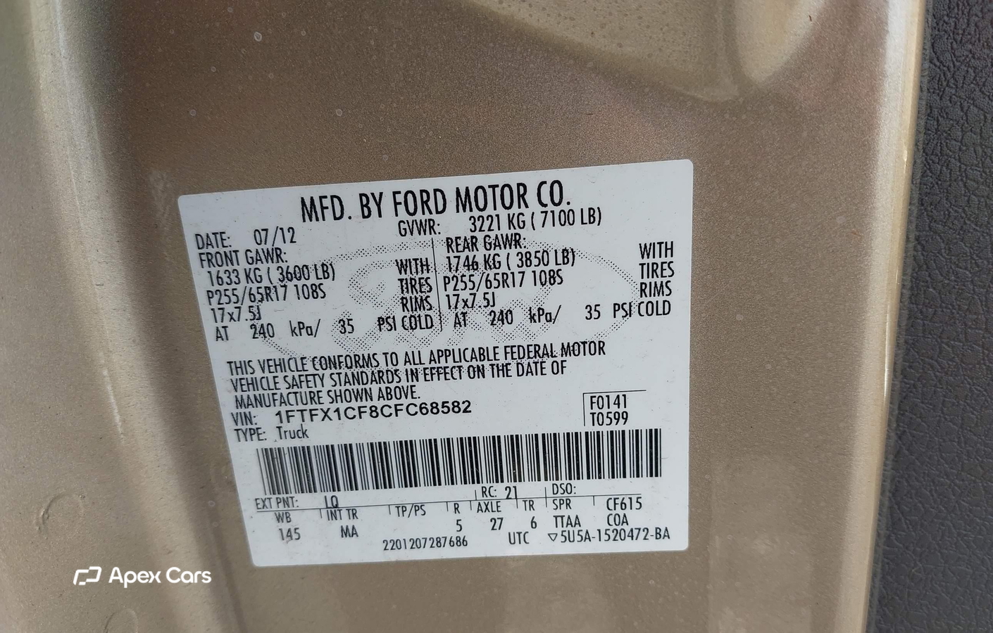 Ford F-150 2012