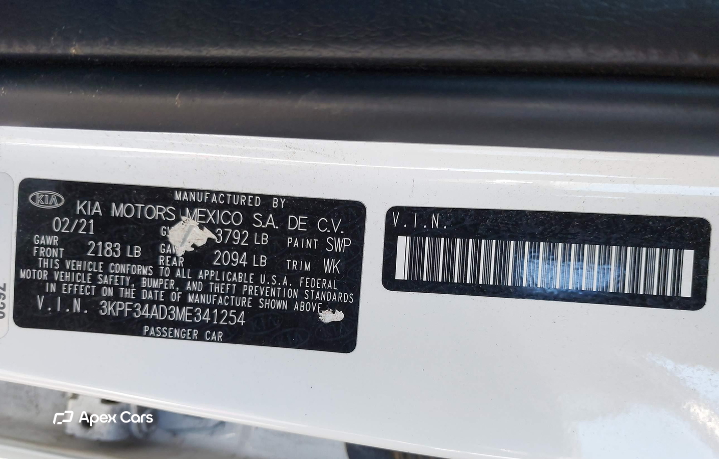 Kia Forte 2021
