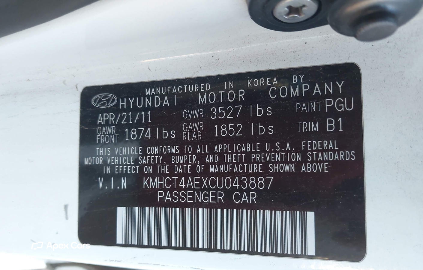Hyundai Accent 2012