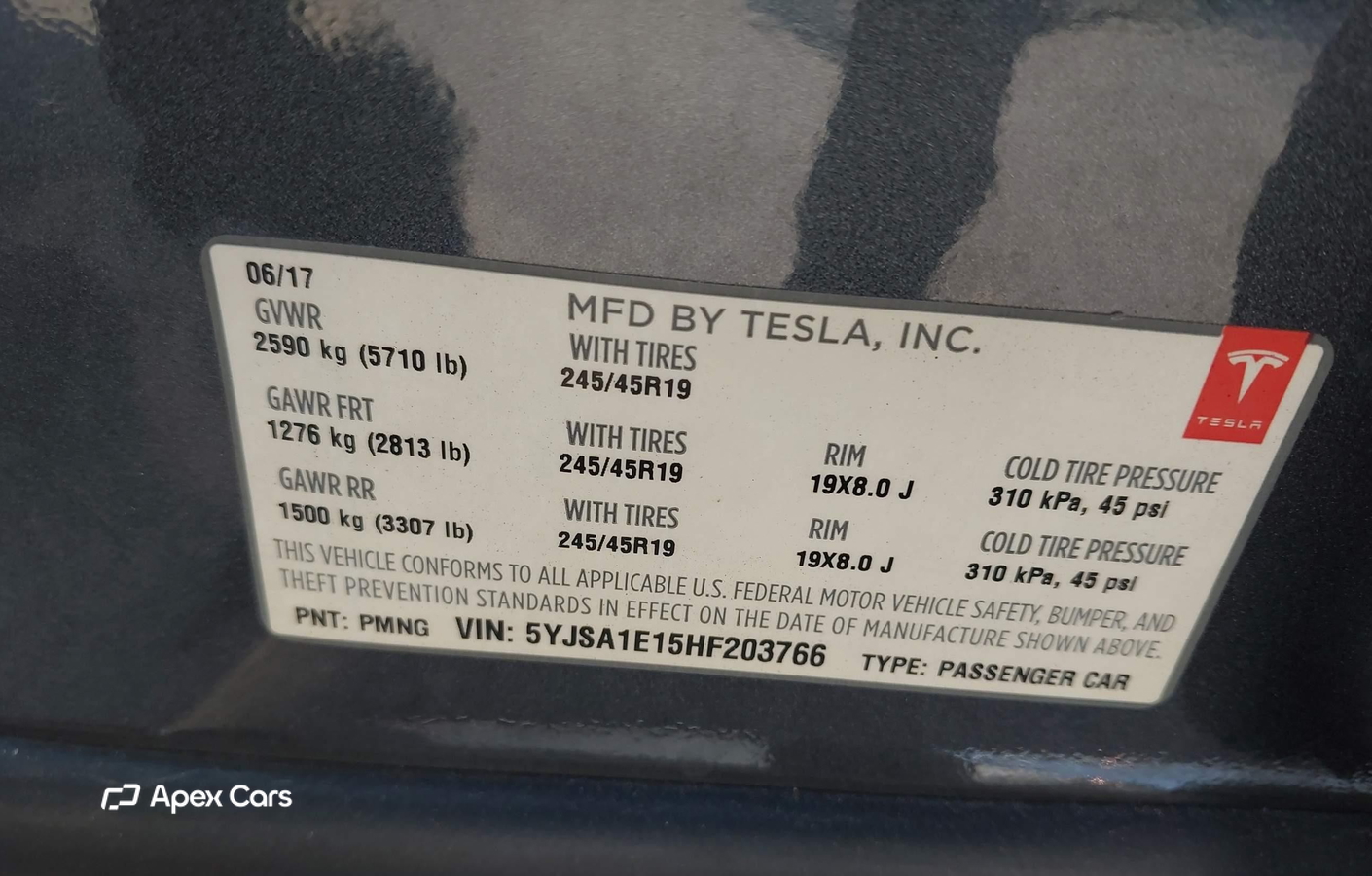 Tesla Model S 2017