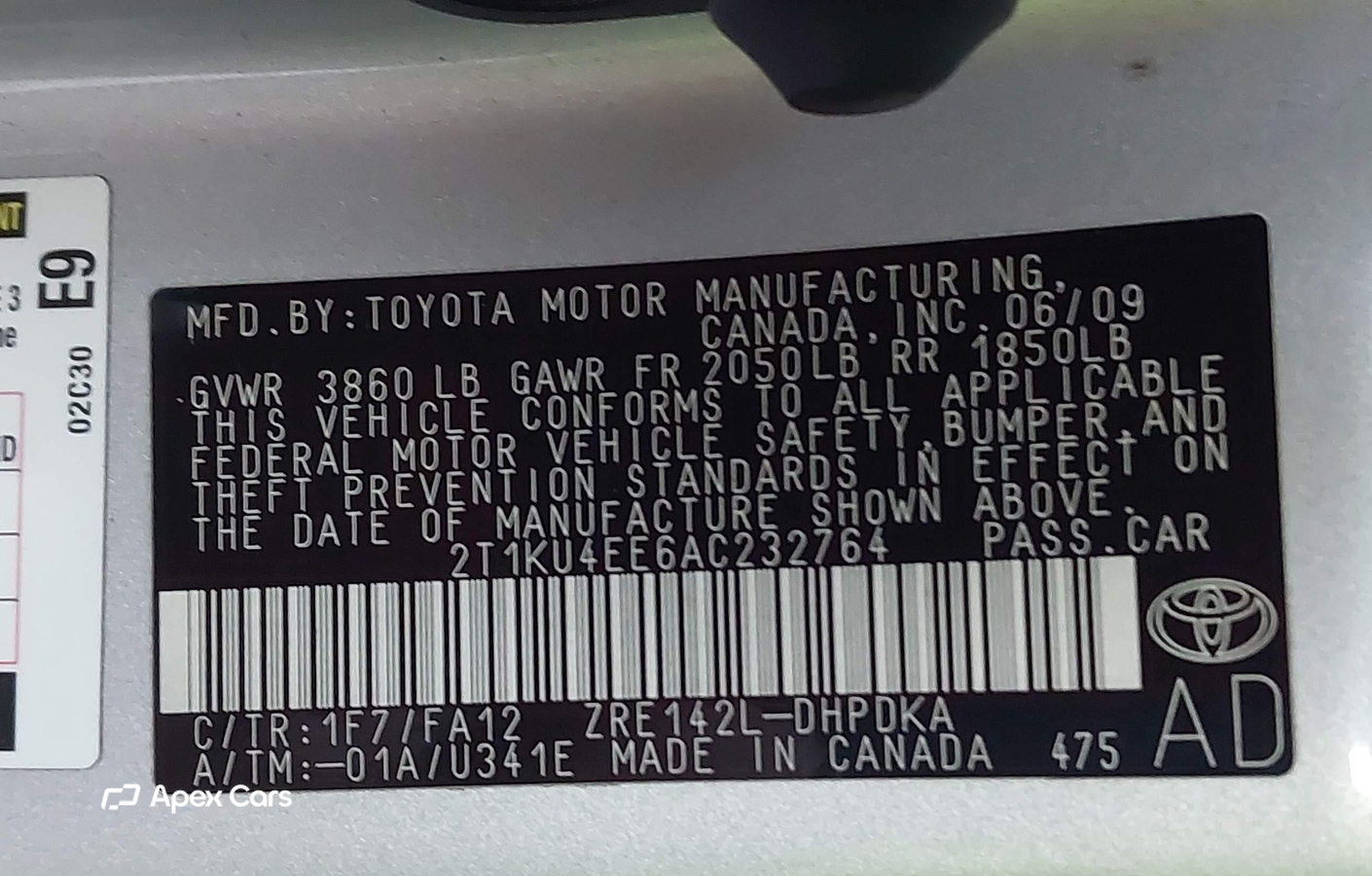 Toyota Matrix 2010