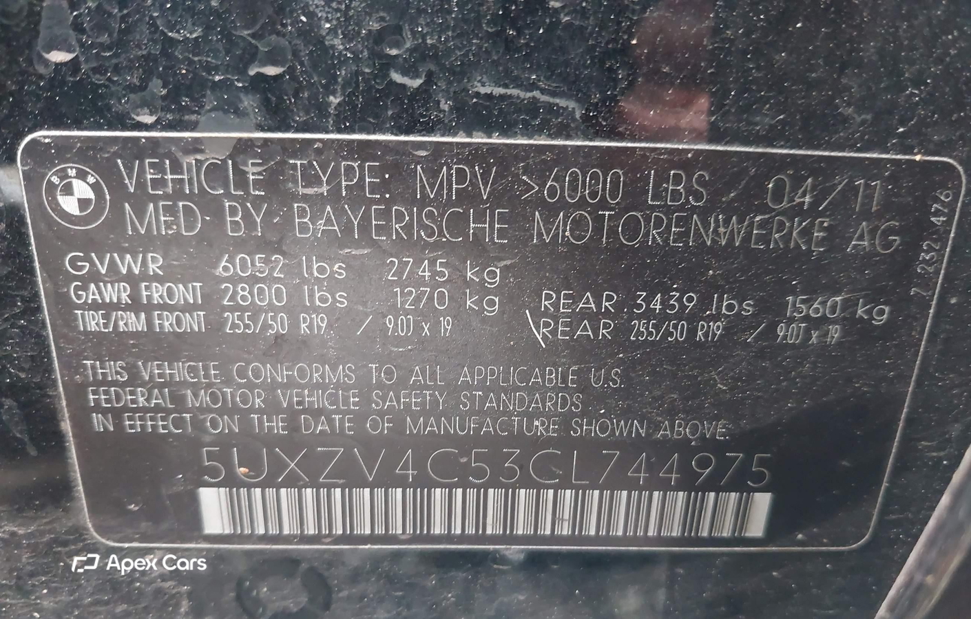 BMW X5 2012
