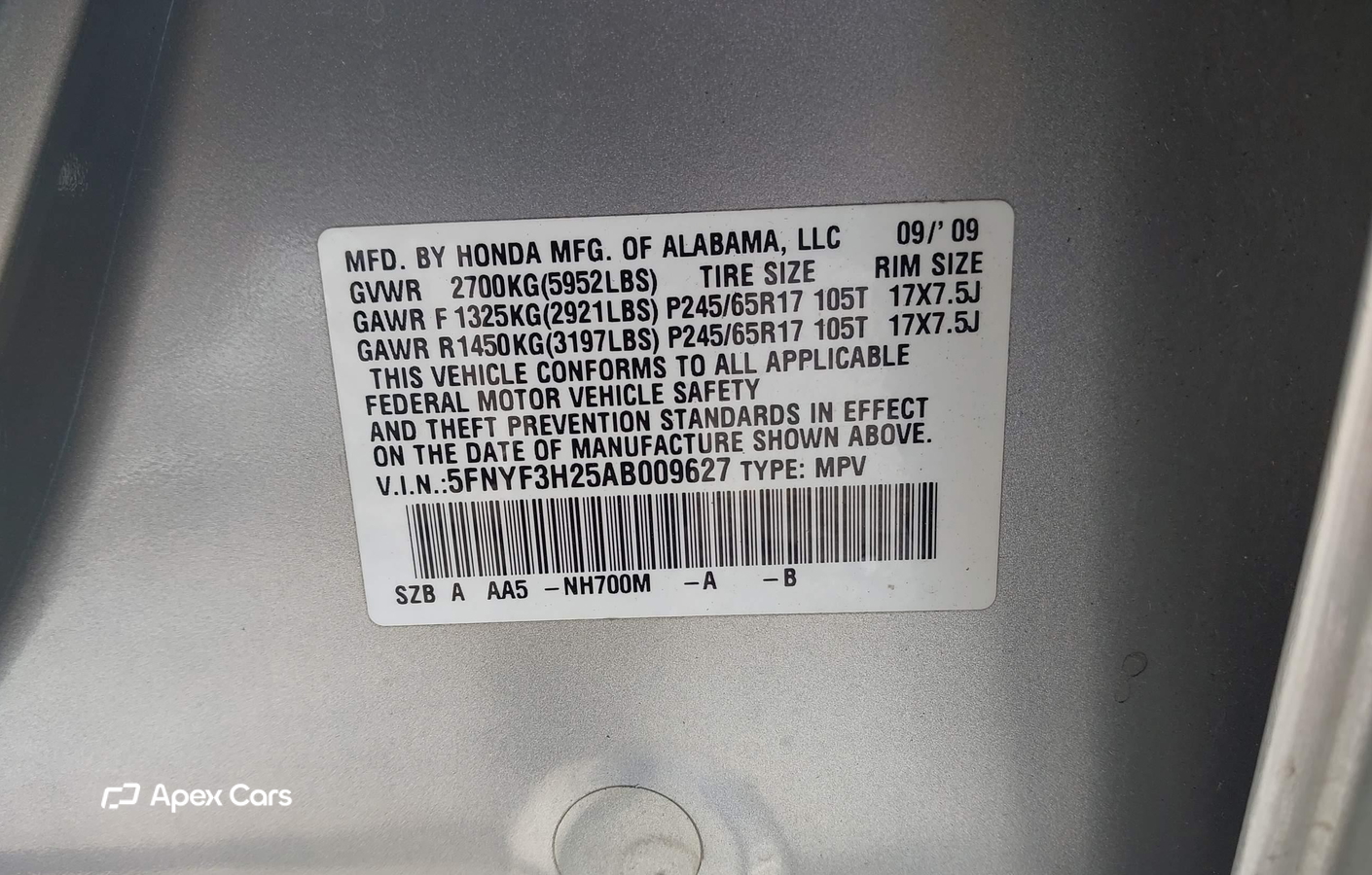 Honda Pilot 2010
