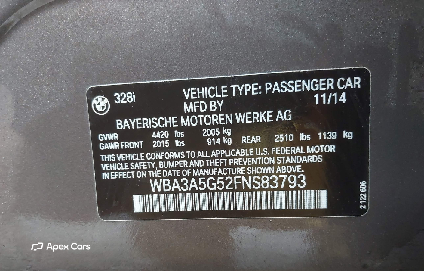BMW Series 3 2015