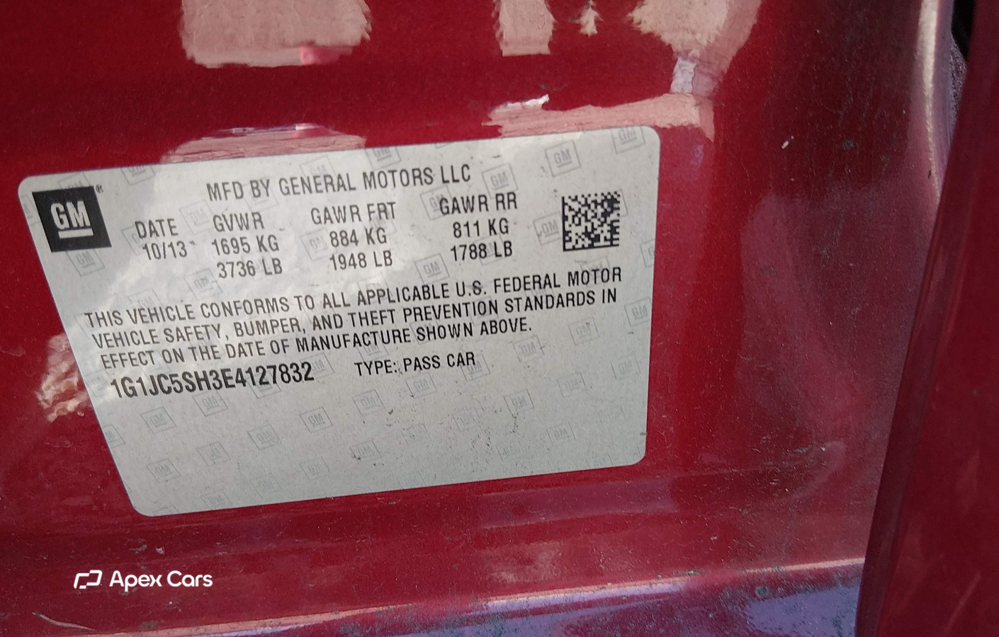 Chevrolet Sonic 2014