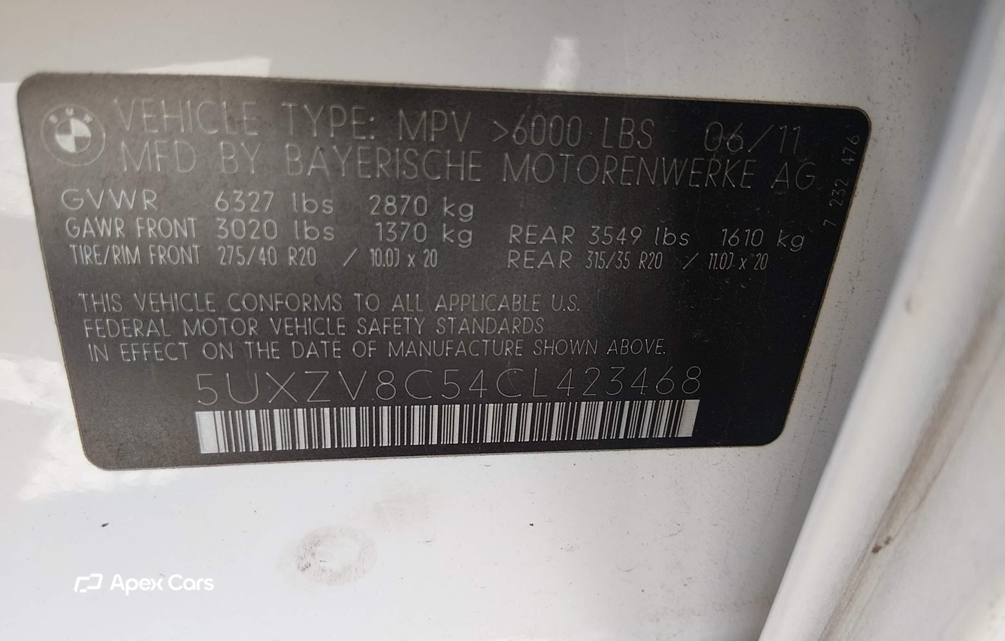 BMW X5 2012