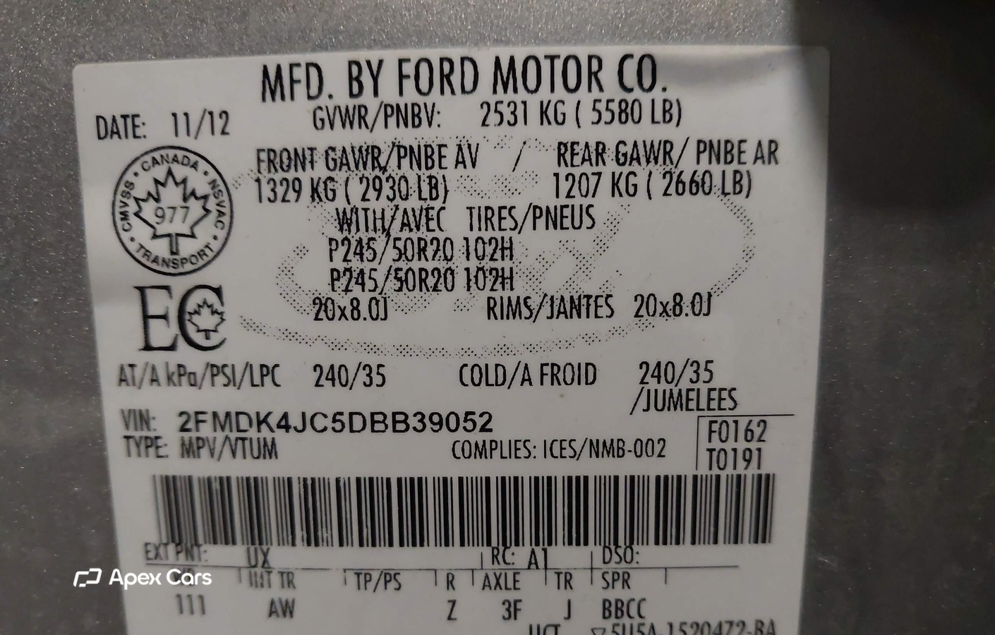 Ford Edge 2013