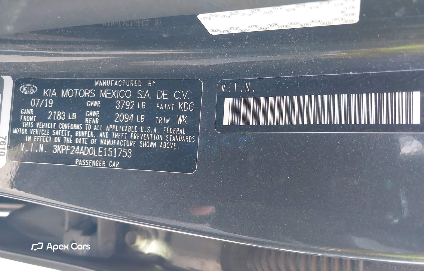 Kia Forte 2020