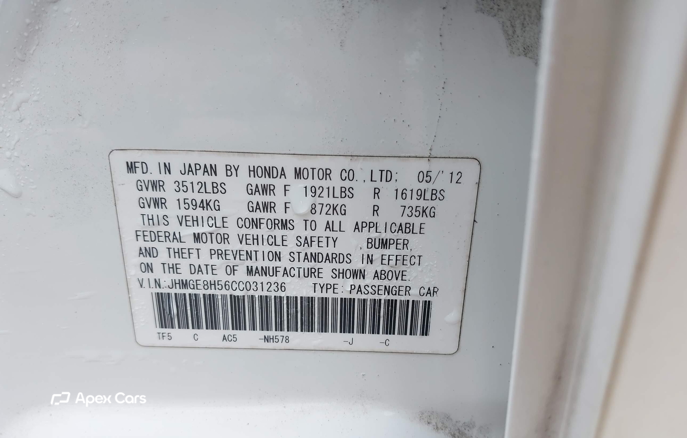 Honda Fit 2012