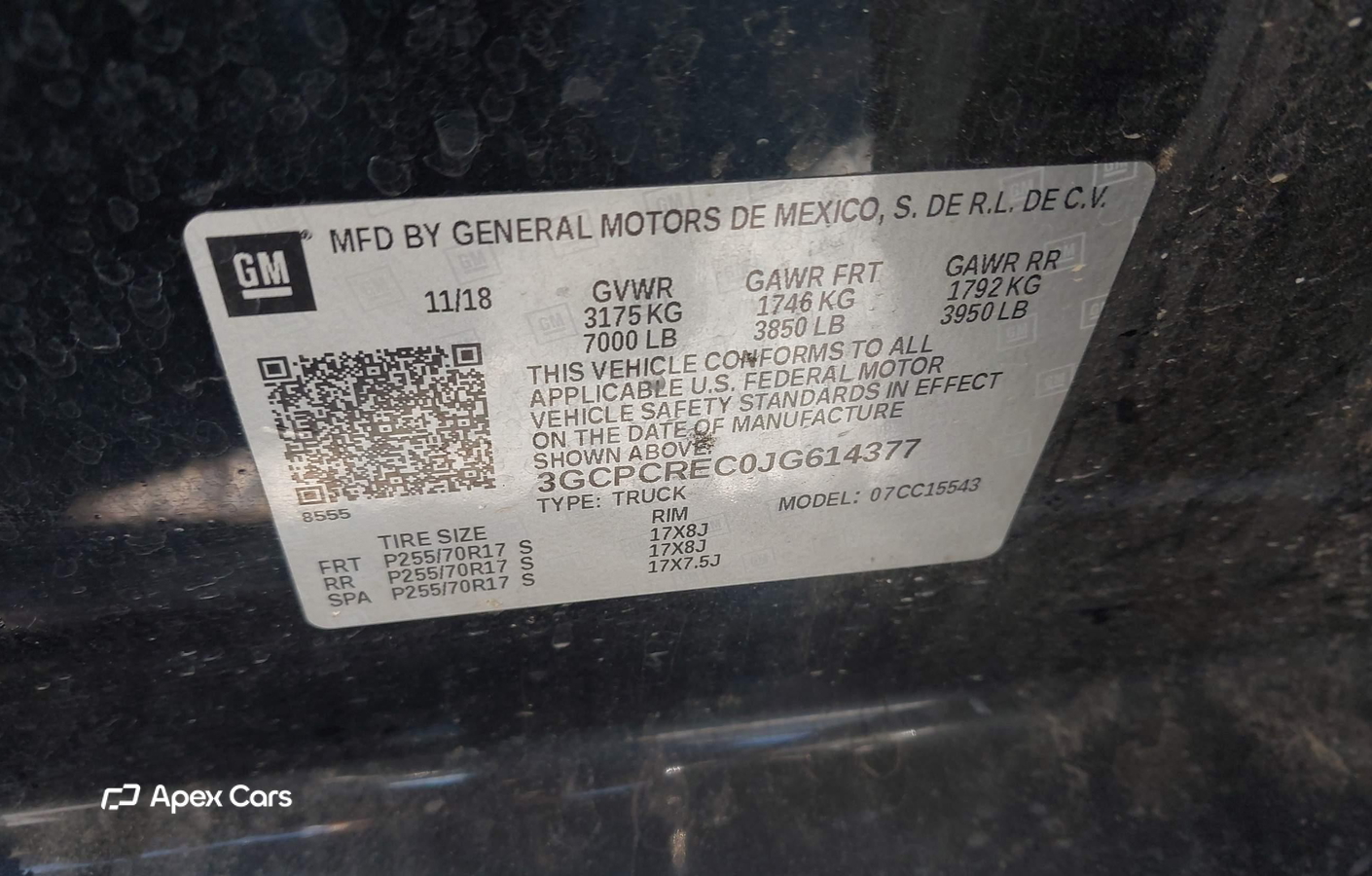Chevrolet Silverado 2018